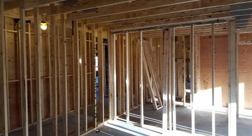 Load bearing wood frame walls